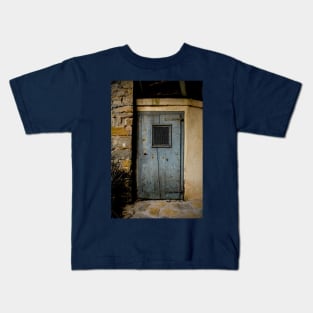 Door in Poffabro, North East Italy Kids T-Shirt